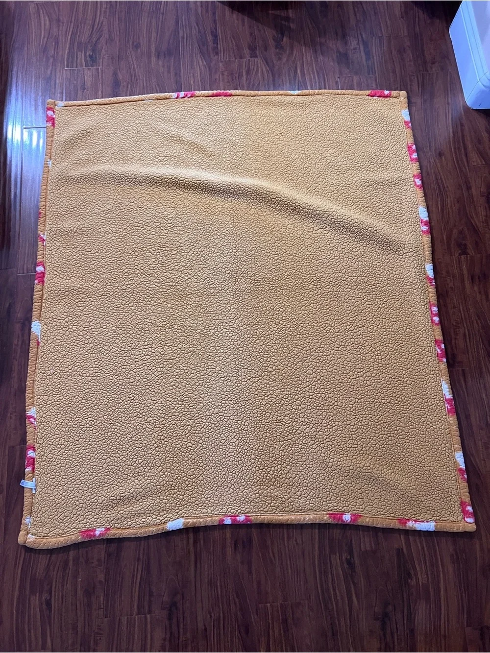 Urban Outfitters Mushroom Amped Sherpa Fleece Throw Blanket 50”x60”